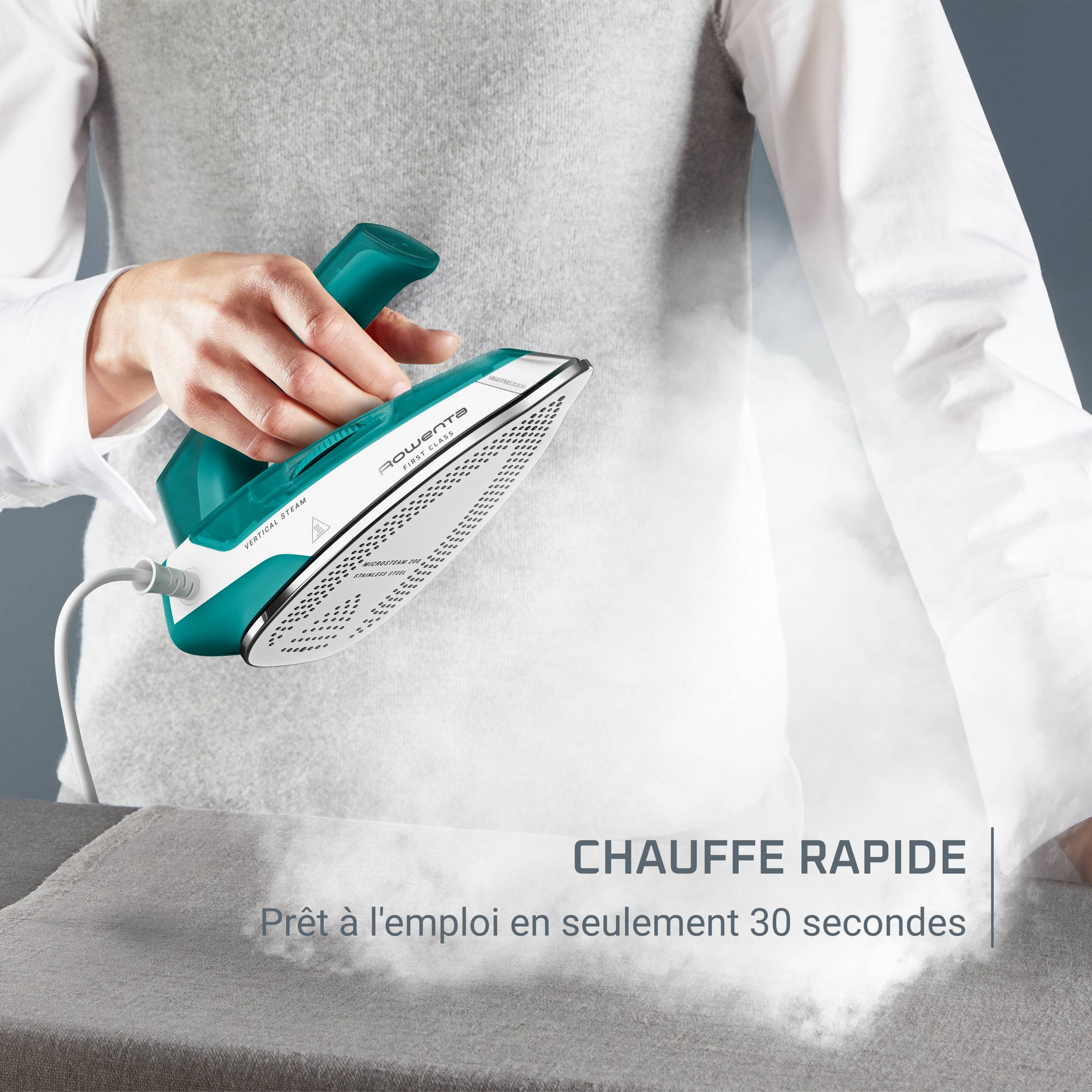 First Class, Fer vapeur, Format voyage pliable, Compact