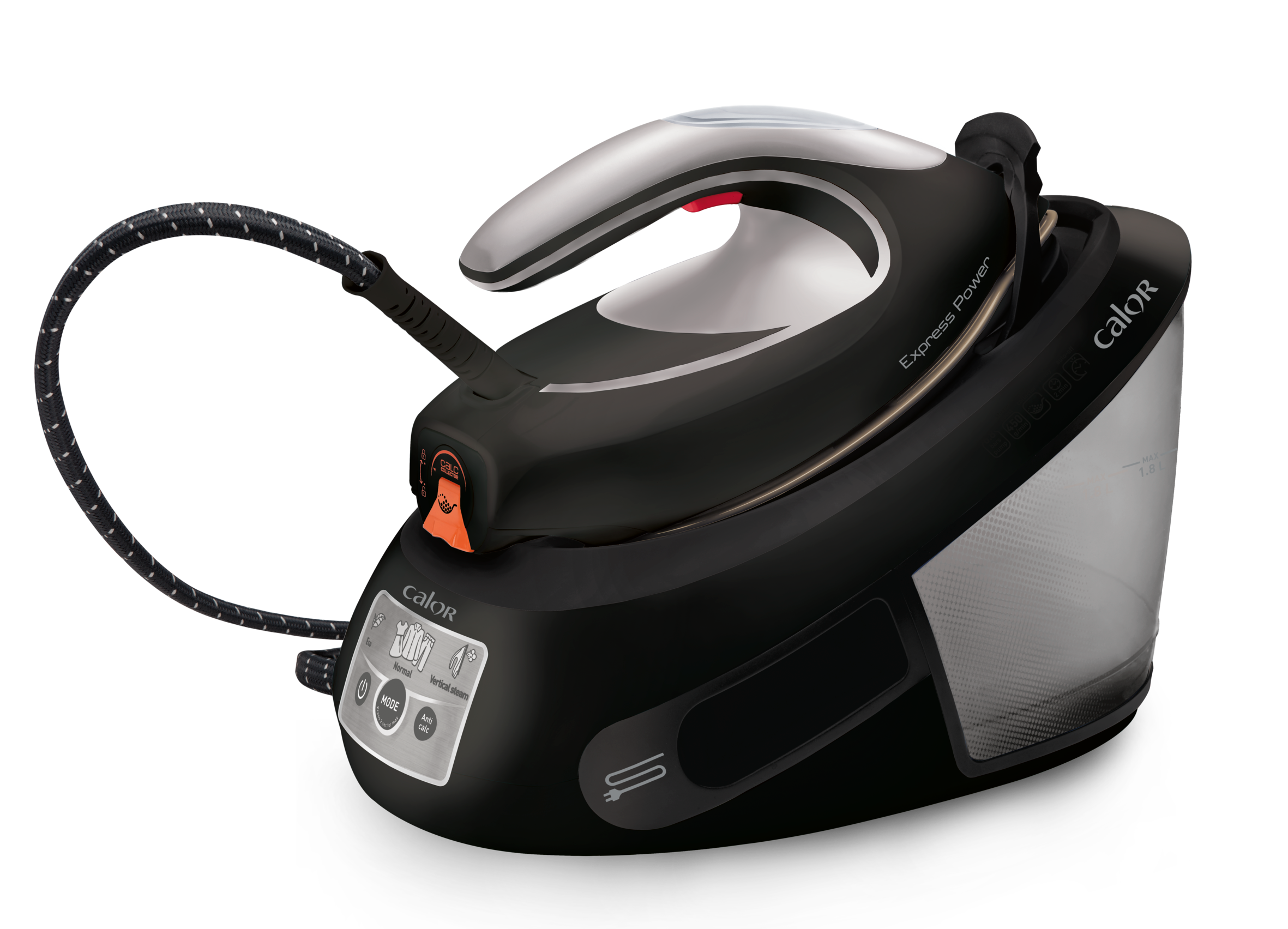 EXPRESS POWER 6,8 BARS NOIR ET GRIS METAL