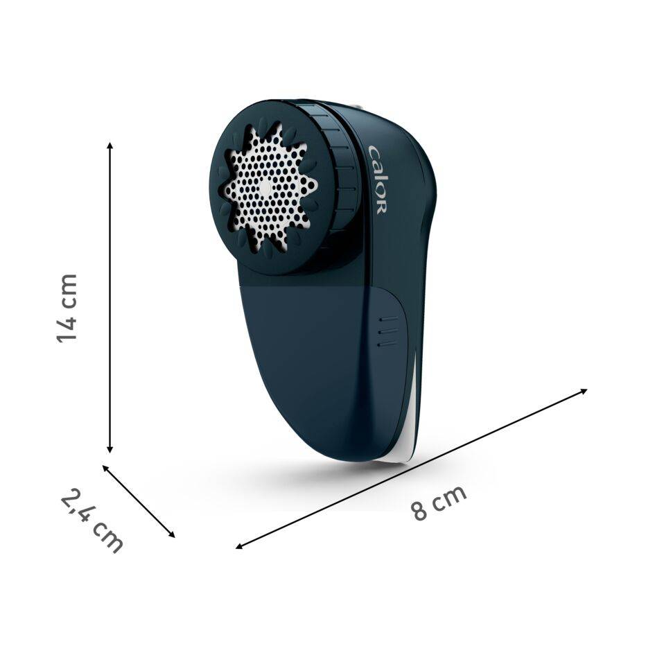 Rasoir anti-peluches rechargeable, Grille en acier inoxydable, Calor