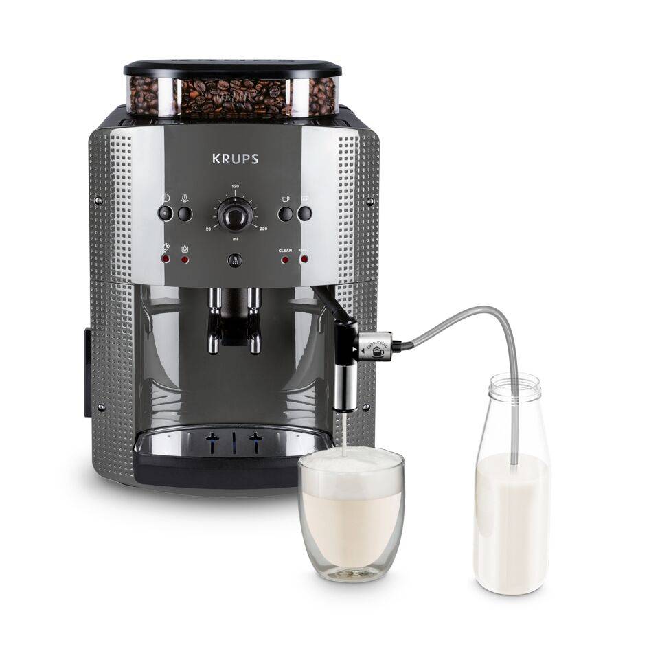 KRUPS Essential grise + accessoire lait