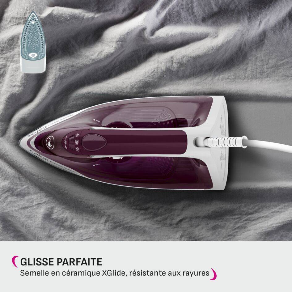 Express Steam, Fer à Repasser Vapeur, 35&nbsp;g/min, Pressing 160&nbsp;g/min, Calor