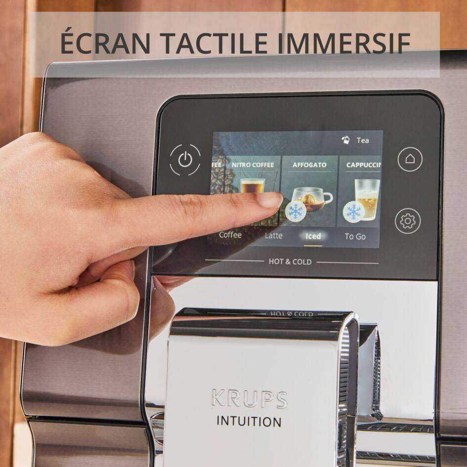 Intuition Experience Hot&Cold, Machine espresso automatique, 36&nbsp;recettes