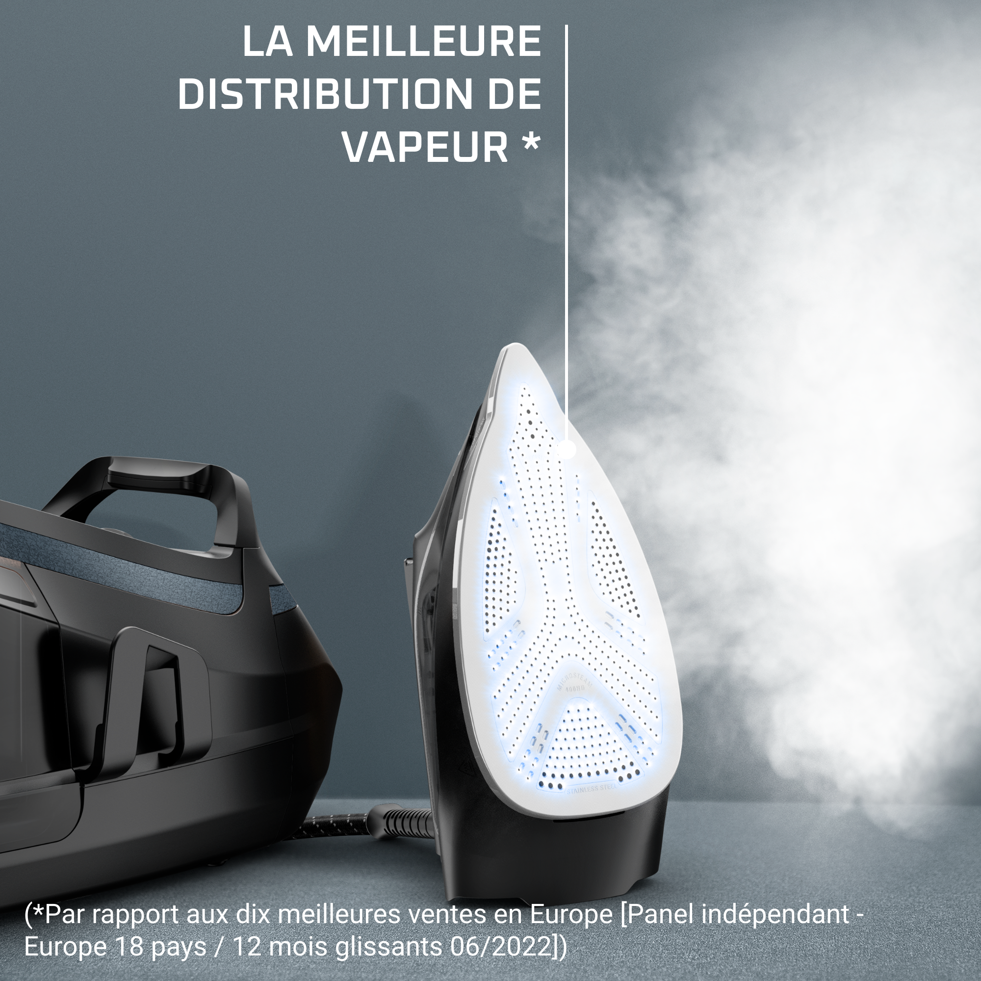 Eco Steam Pro Centrale vapeur, 7,8 bars, 150g/min, pressing 580 g/min