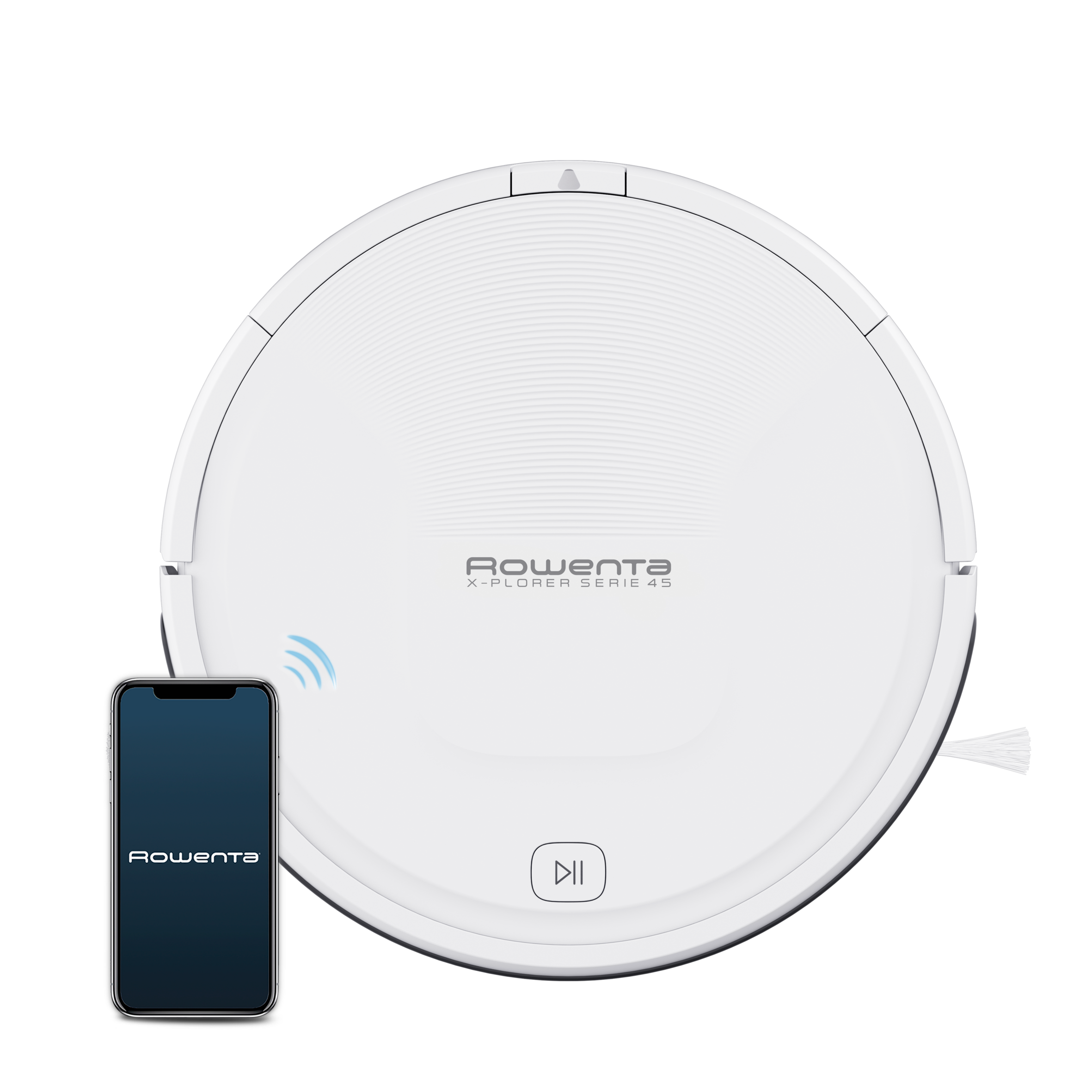 X-Plorer Série 45, Aspirateur robot, Navigation aléatoire, 150min