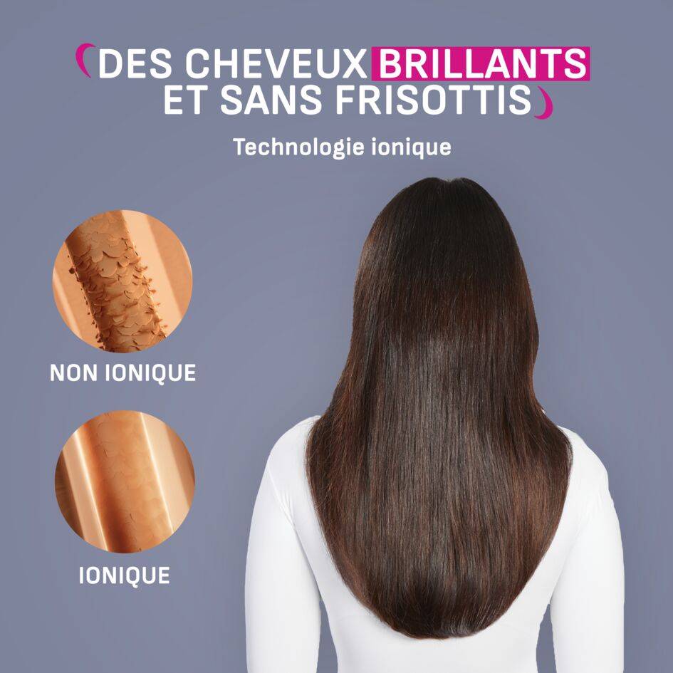 Nano Fold, Sèche-cheveux pliable, Compact, Léger, Ultra puissant