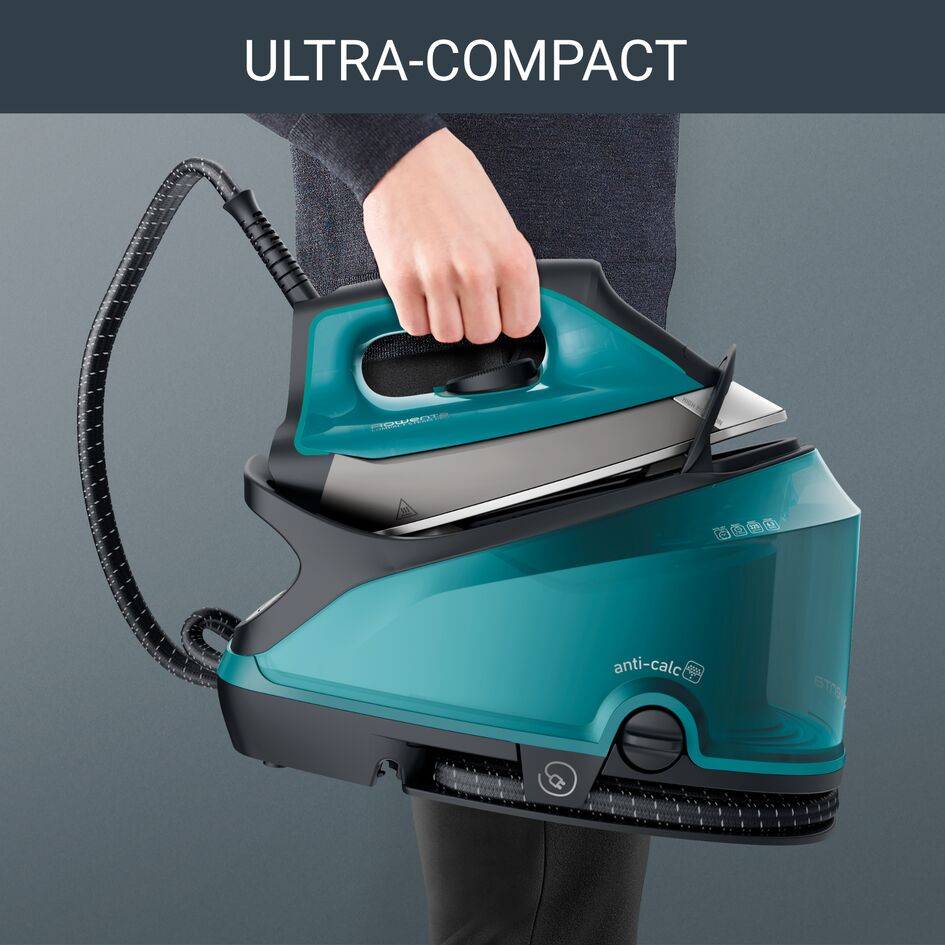 Compact Steam Pro, Haute pression 6,3 bars, Fonction pressing 325g/min