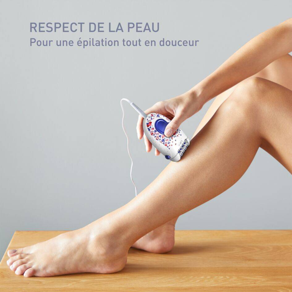Skin Spirit, Épilateur, Haute Précision, Système de Massage, Ultra Compact, Calor