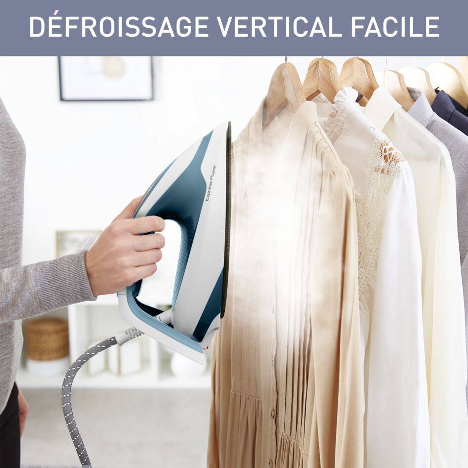 Express Power, 6,2 bars, Débit vapeur 120 g/min, Fonction pressing 430g/min - RECONDITIONNÉ