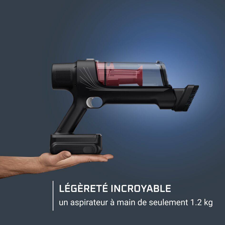 X-Pert 7.60, Aspirateur balai sans fil, 140W, Jusqu'à 45 min, Idéal poils d'animaux