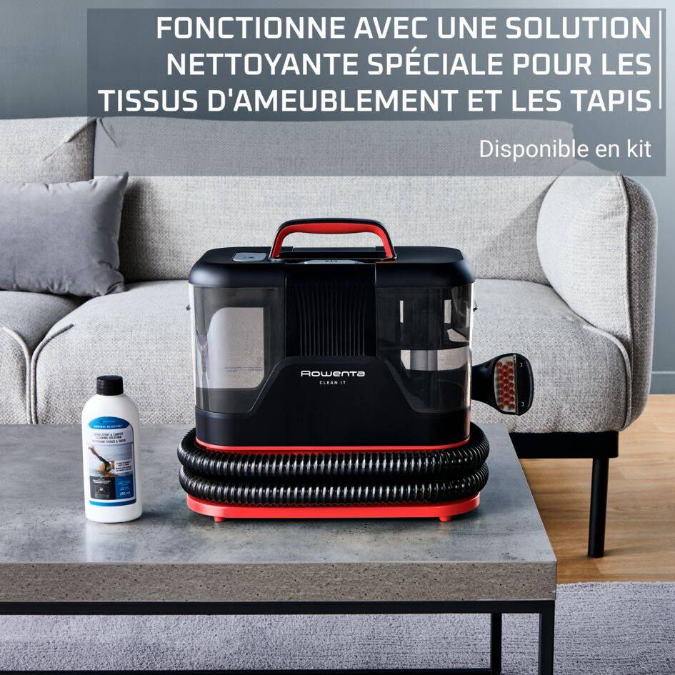 Clean It, Shampouineuse textile, Détacheur nettoyeur efficace contre les taches