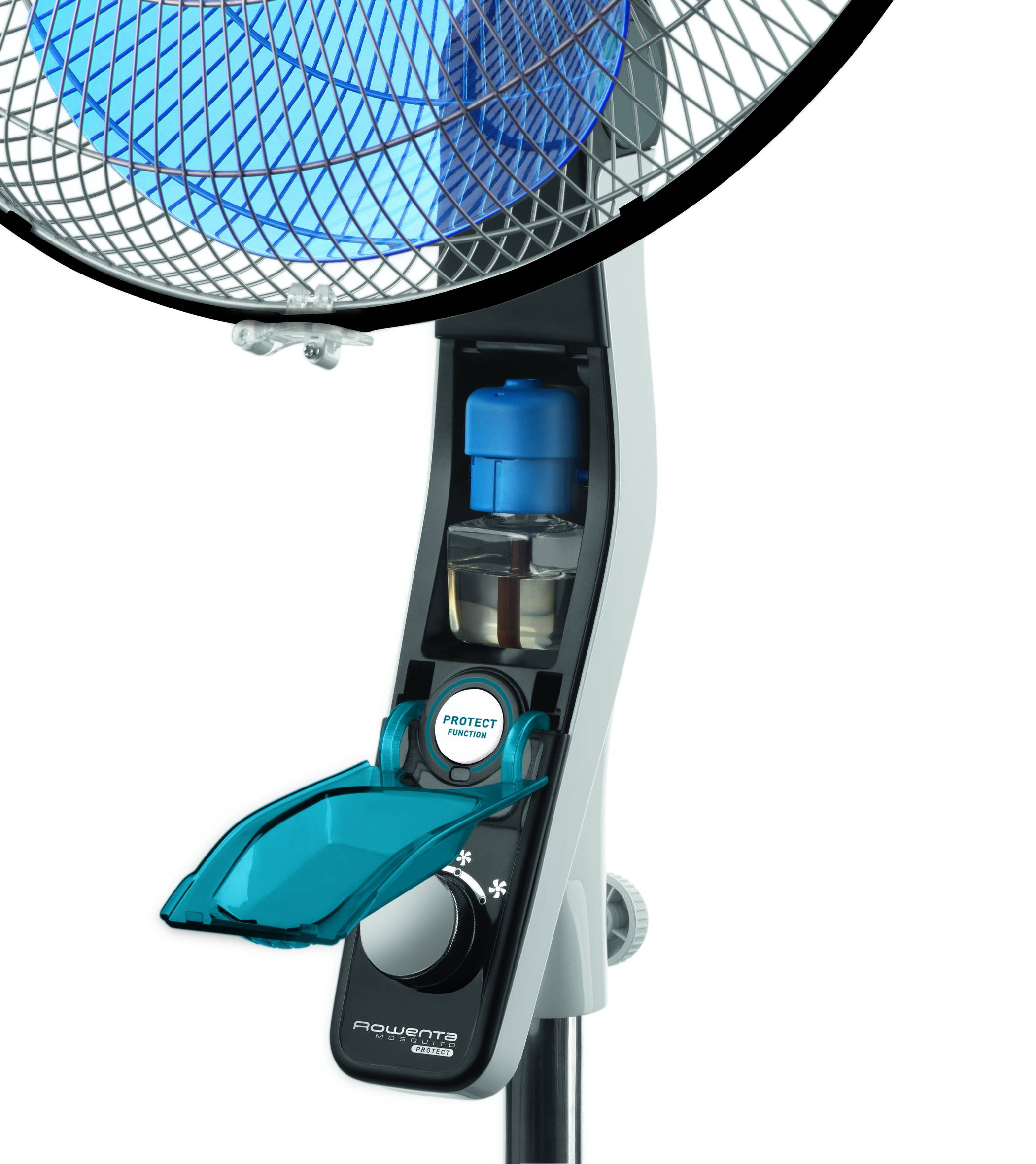 VENTILATEUR AVEC LIQUIDE ANTI MOUSTIQUE MOSQUITO PROTECT