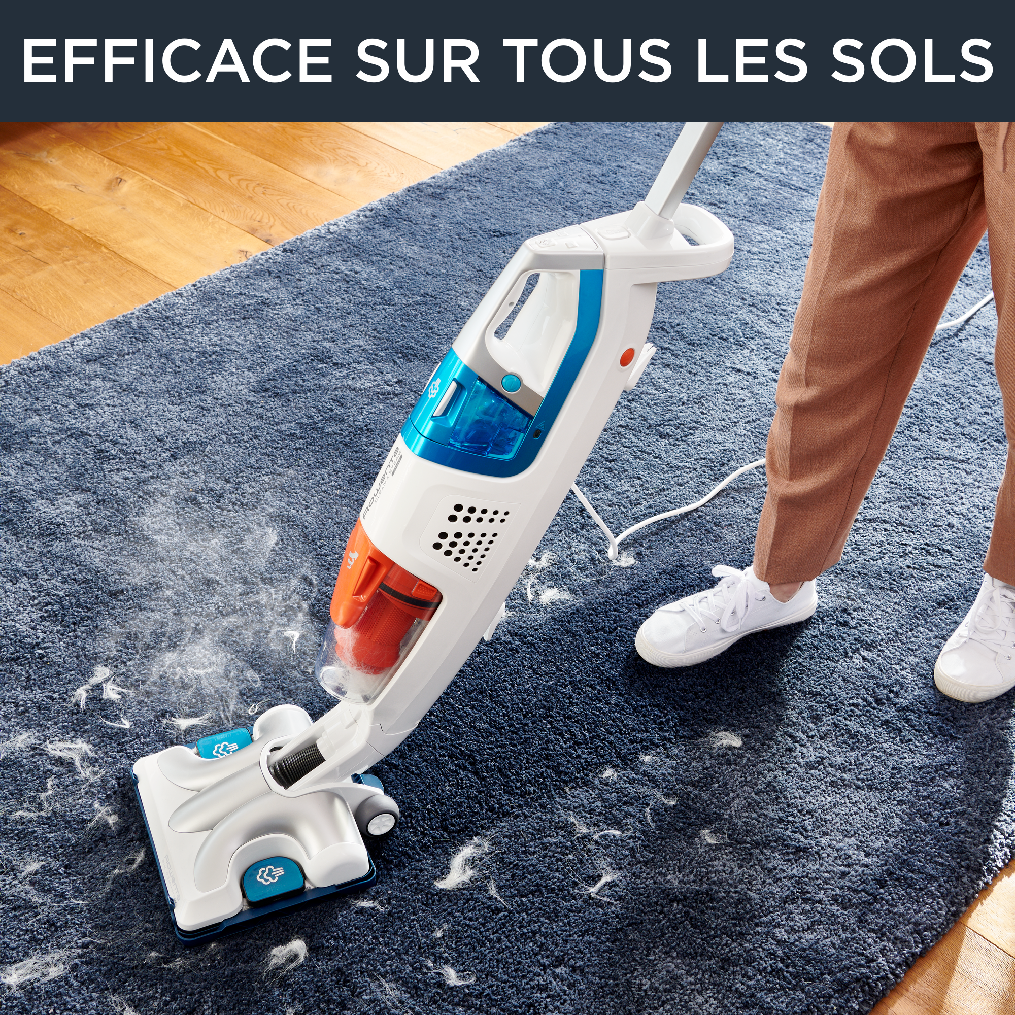 Clean & Steam Multi, Nettoyeur Vapeur, 2-en-1, Tous Types de Sols, Polyvalent