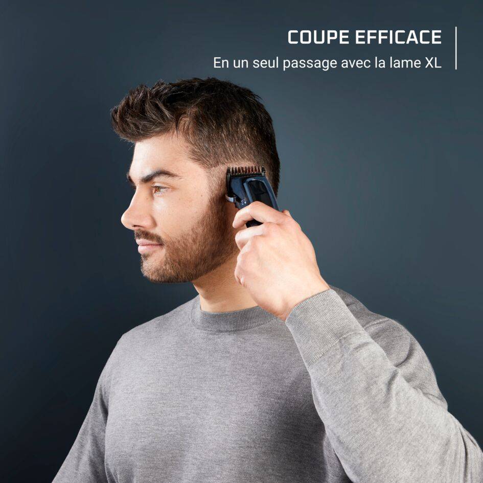 Barber Experience, Tondeuse coupe homme pour cheveux et barbe inspirée des barbiers