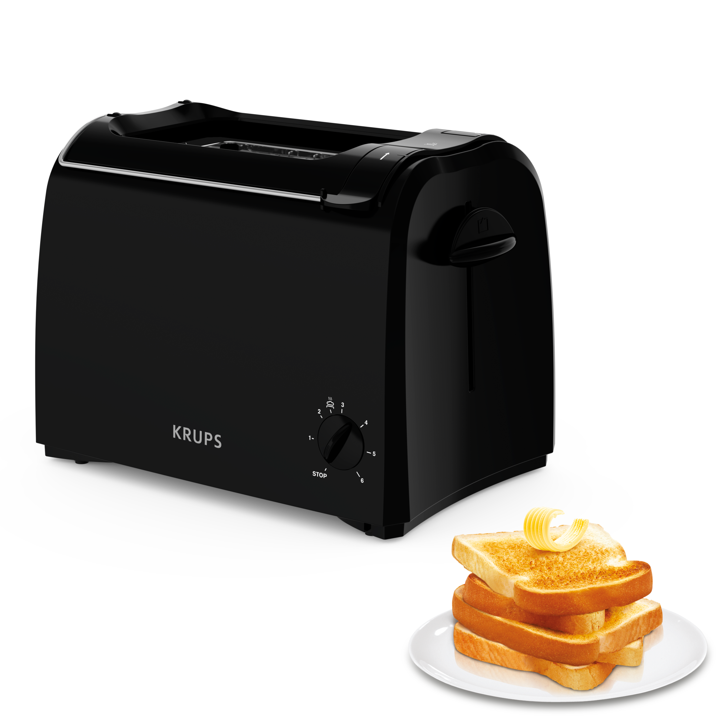 TOASTER KH151 BLACK 2S