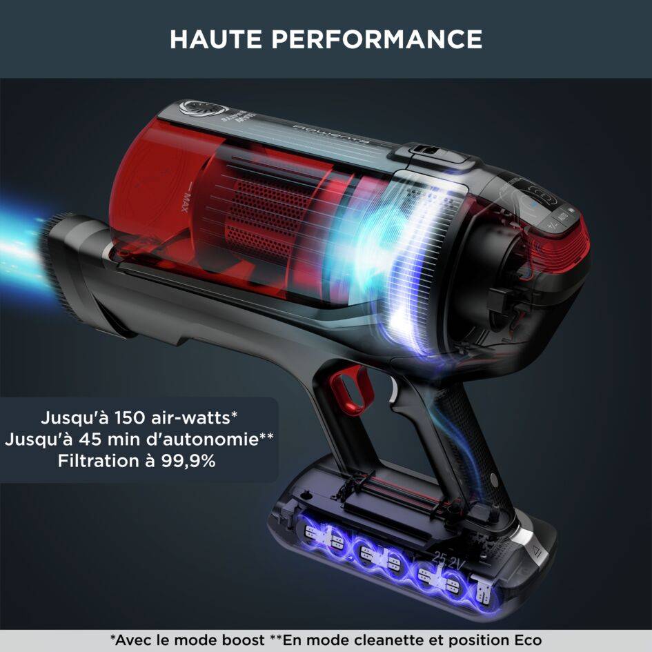 X-Force Flex 12.60, Aspirateur balai sans fil, 150AW, 45 min, Animal - RECONDITIONNÉ