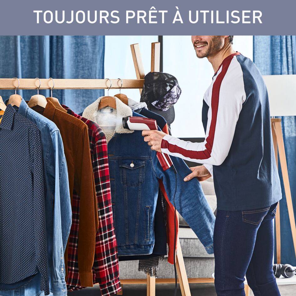 ACCESS STEAM FIRST 1300 W BLANC ET ROUGE