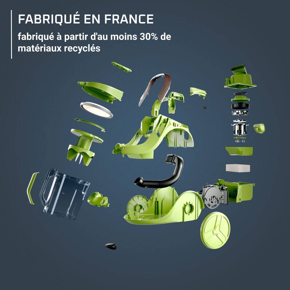 G-Force Cyclonic Silence, Aspirateur Sans Sac, Silencieux RECONDITIONNE