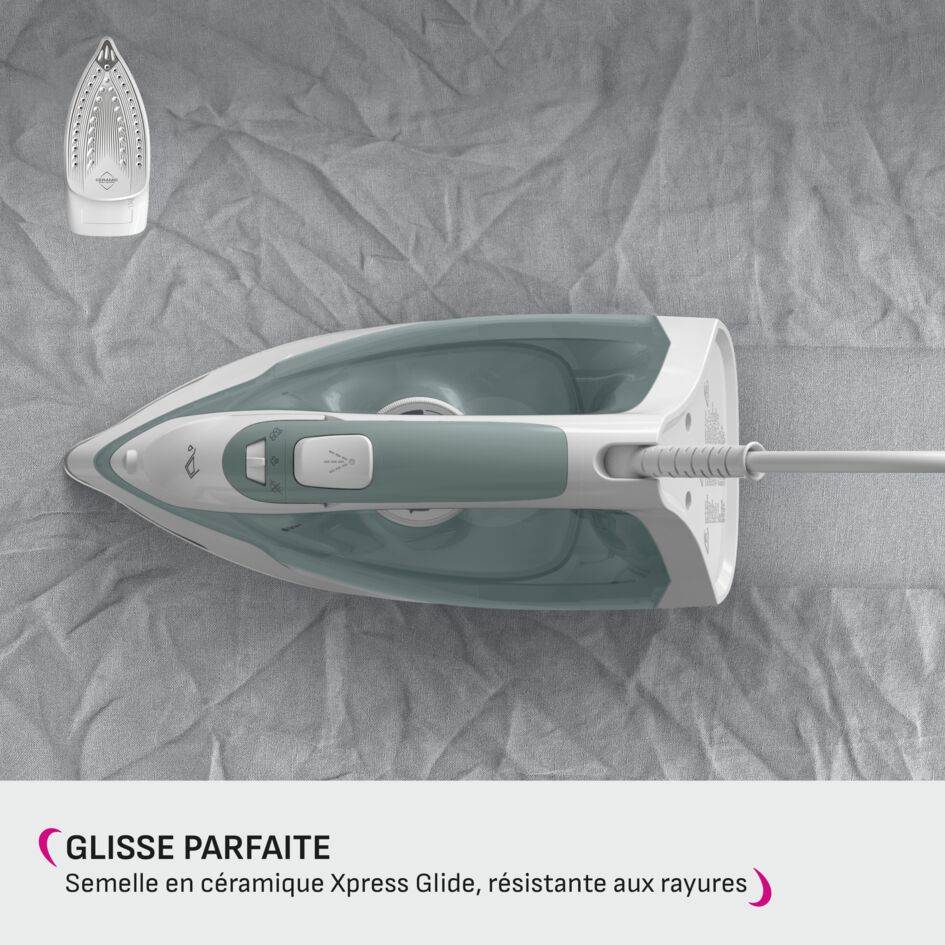 Virtuo 30, Fer vapeur, Puissance 2 000 W, Repassage rapide et facile