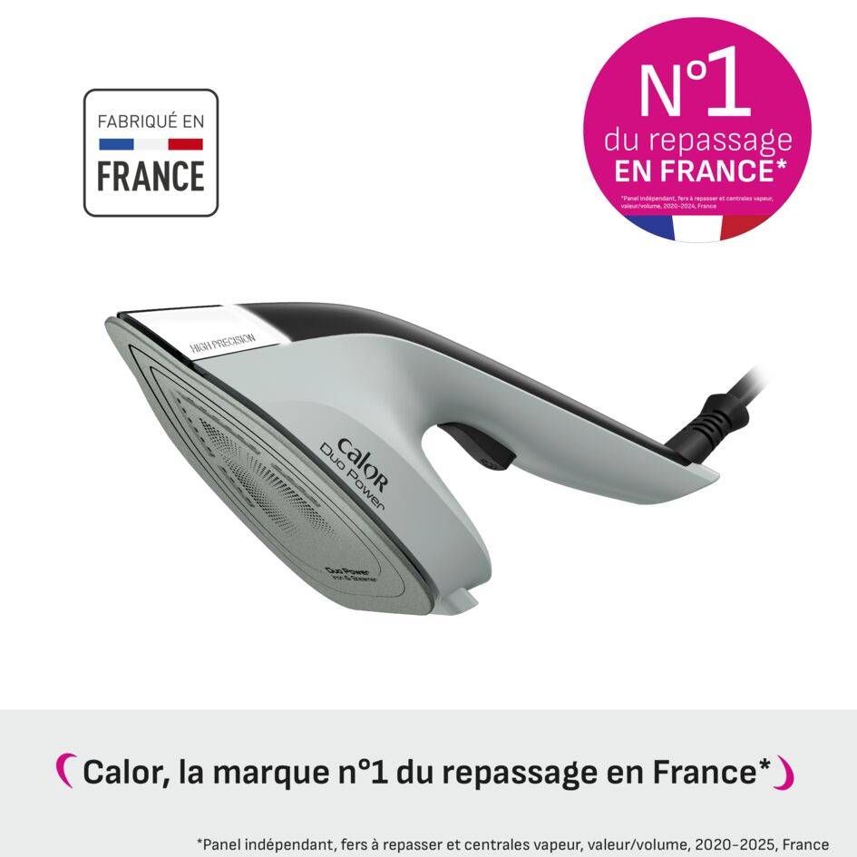 Défroisseur et Fer vapeur Duo Power, efficace et polyvalent