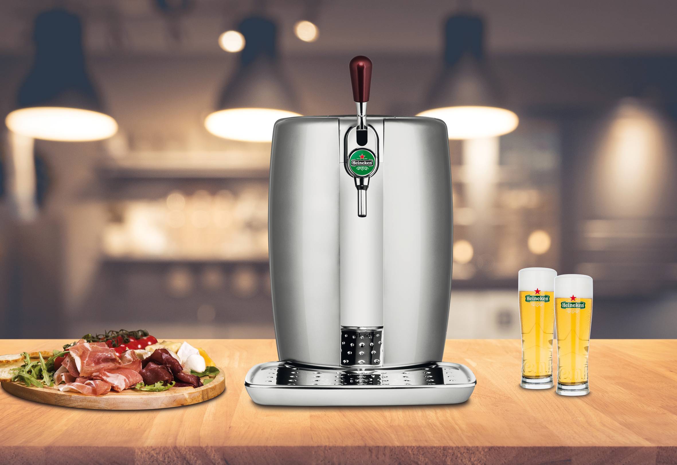 Beertender silver