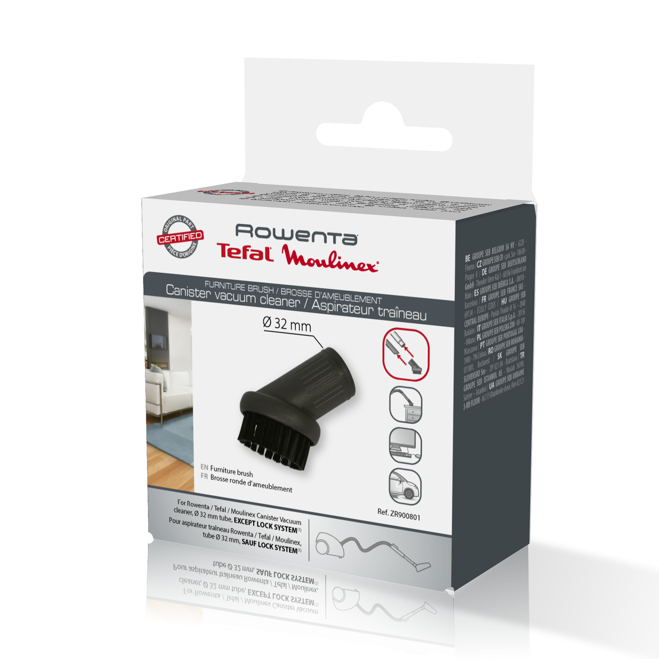 Brosse ronde ZR900801