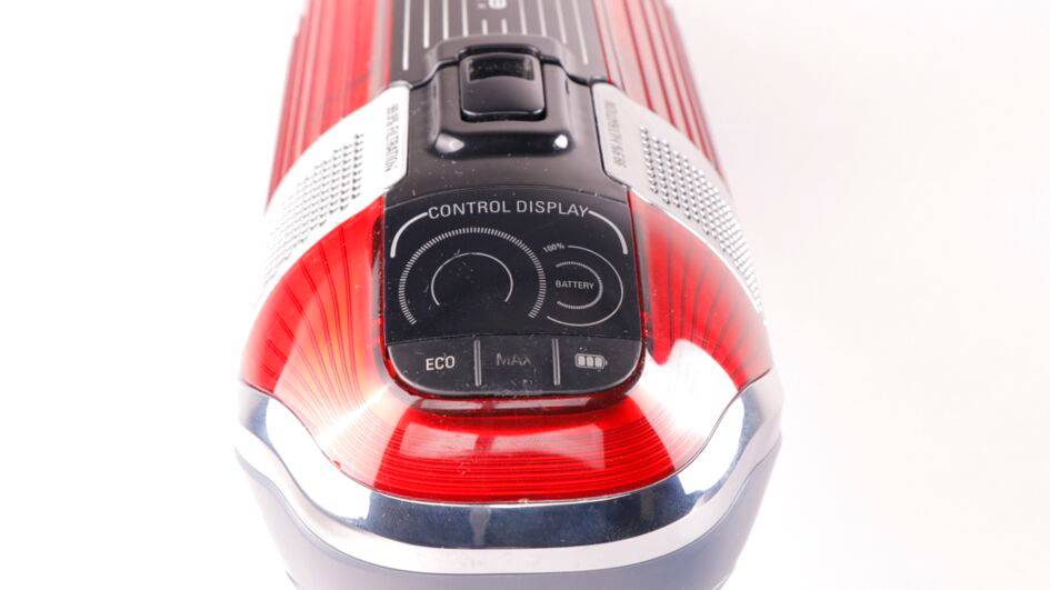 Écran d'un aspirateur balai sans fil X Force Flex 14.60 &amp; 15.60 - Diagnostic 2