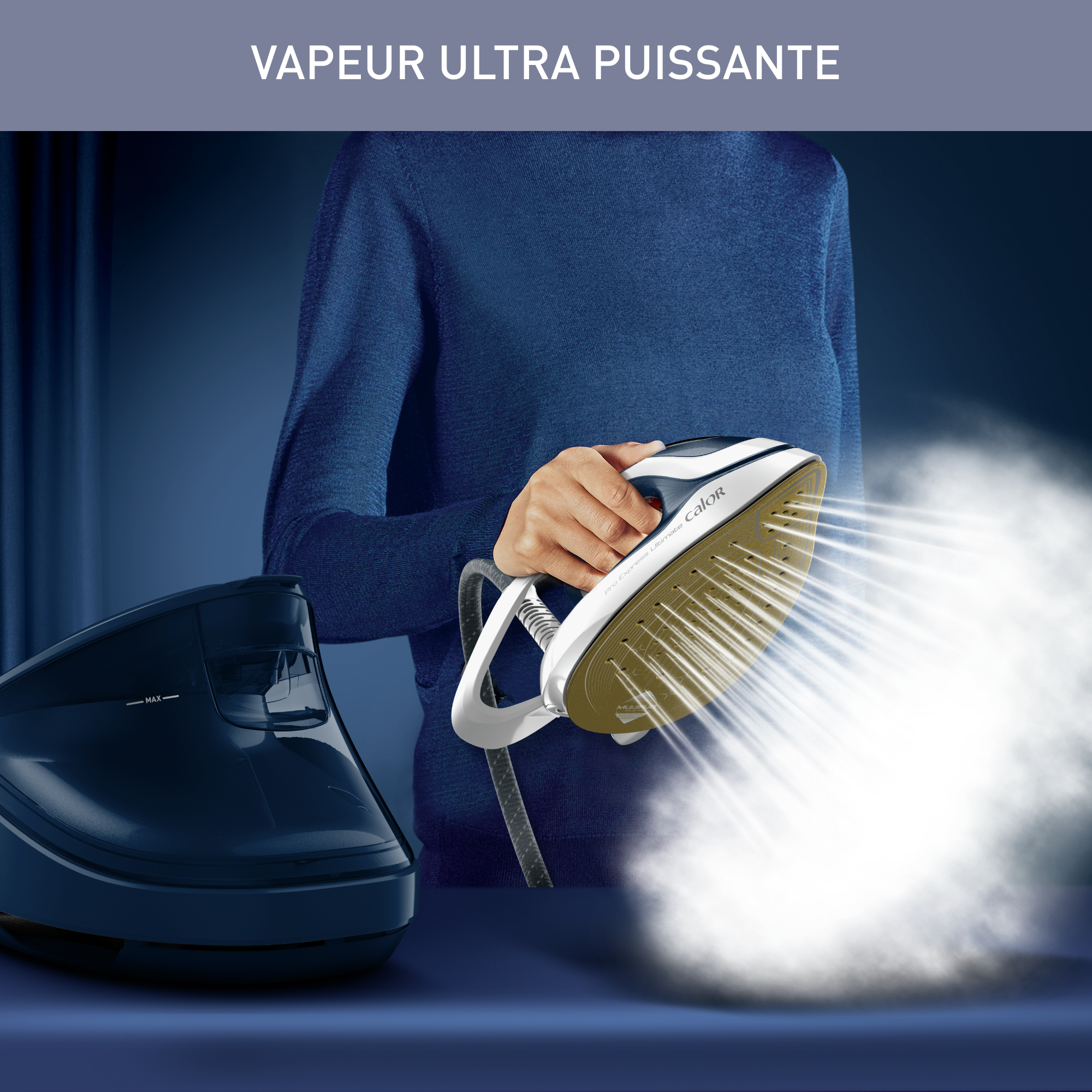 Pro Express Ultimate II, Centrale Vapeur Haute Pression, 8 Bars, 170&nbsp;g/min