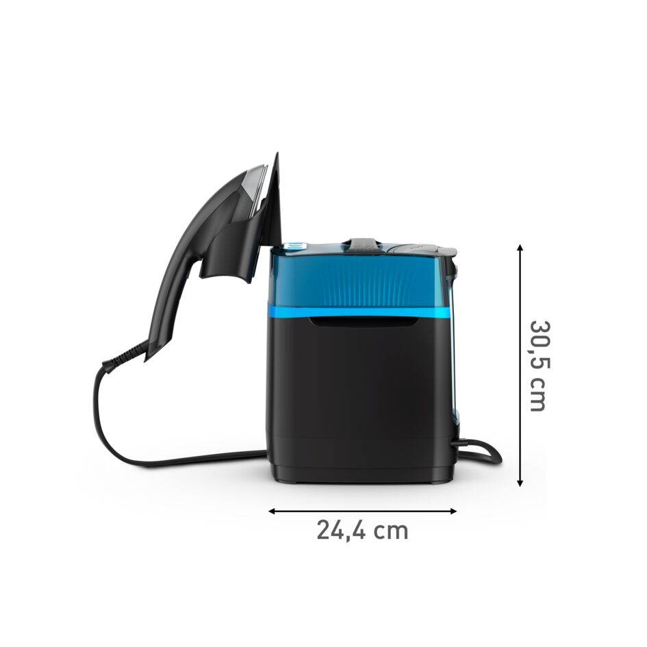 Cube, 5,8 bars, noir et bleu - RECONDITIONNÉ