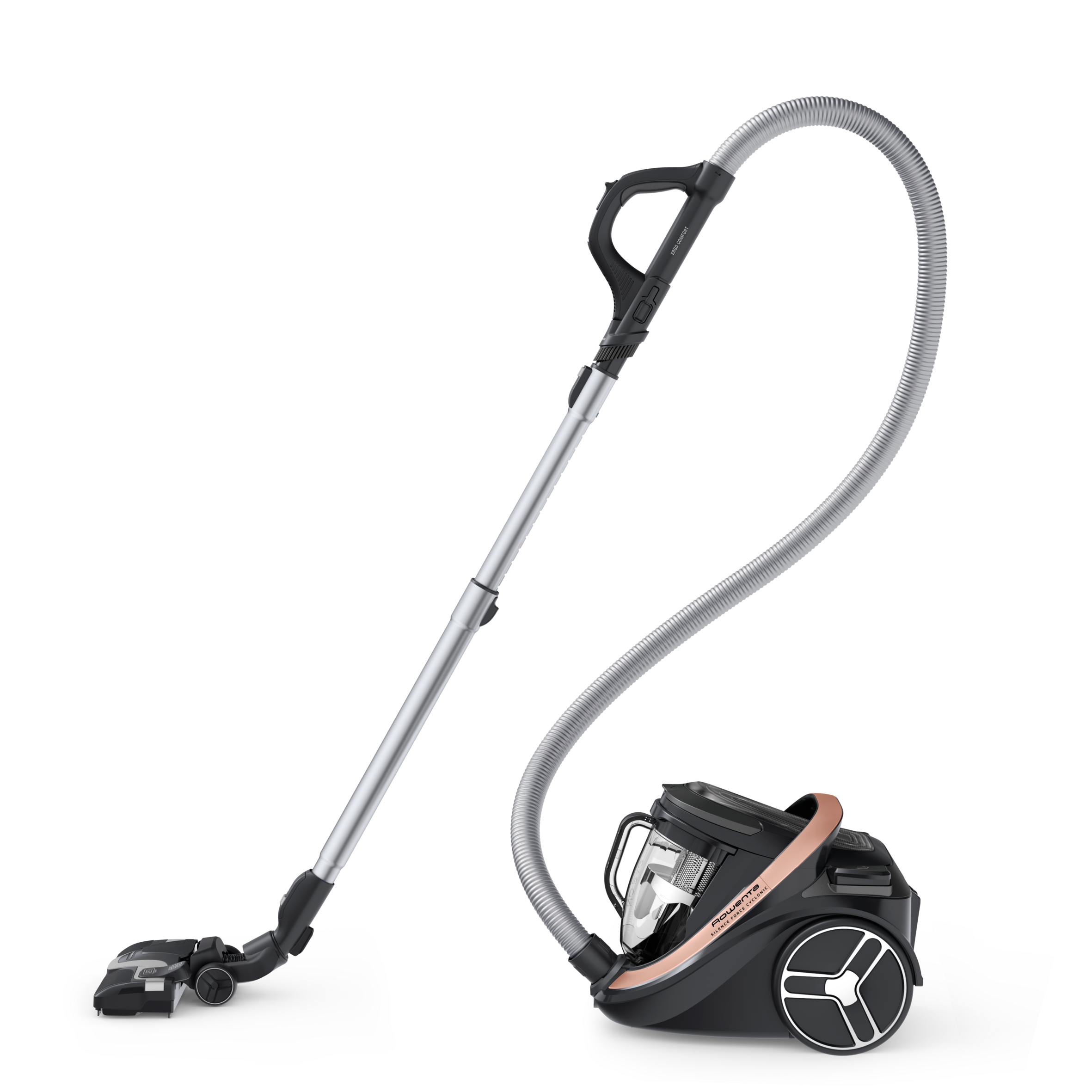 Silence Force Cyclonic Effitech, Aspirateur sans sac, Modèle Home & Car