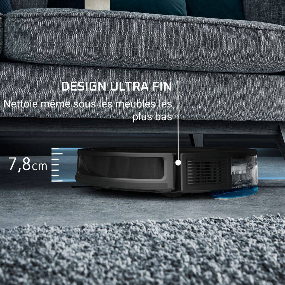 X-PLORER Serie 65, Aspirateur robot laveur, Nettoyage méthodique