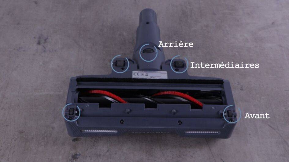 Identification des roulettes - RH99 et RH98