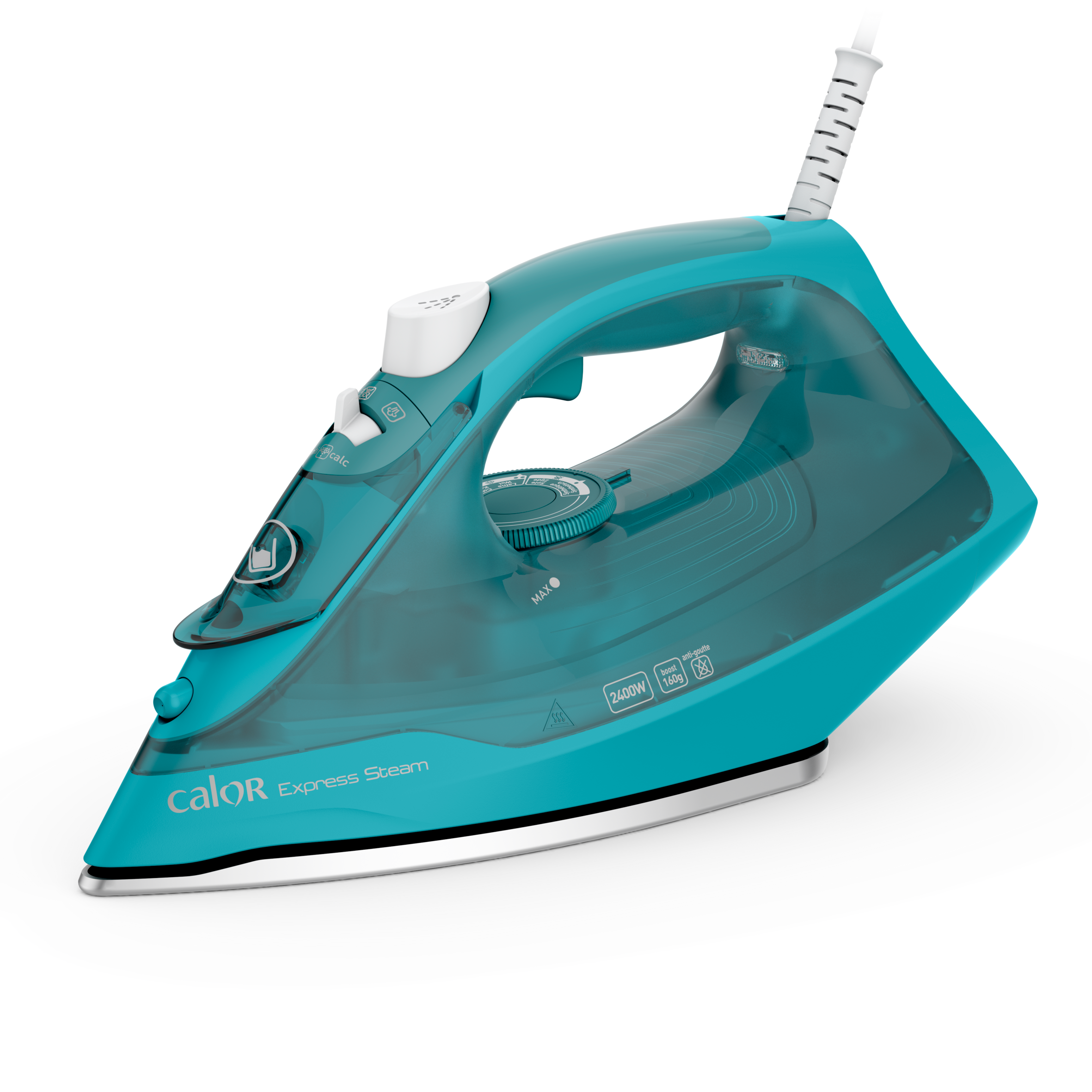 Fer à repasser vapeur Express 2400 W Turquoise