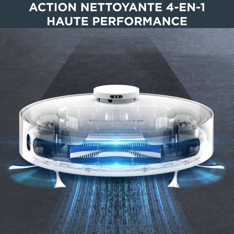 X-Plorer Série 75, Aspirateur robot, Navigation intelligente, 150min, Animaux