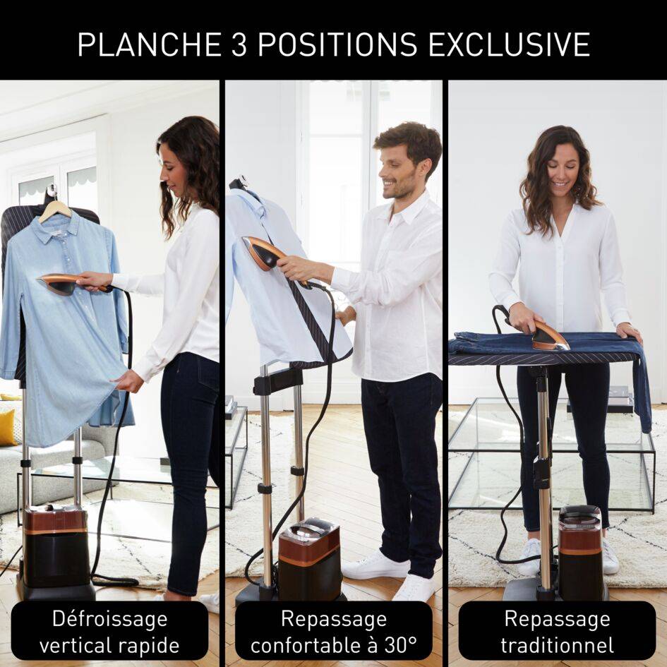 Ixeo Power, Défroissage et Repassage Tout-En-Un, Haute Pression, Calor