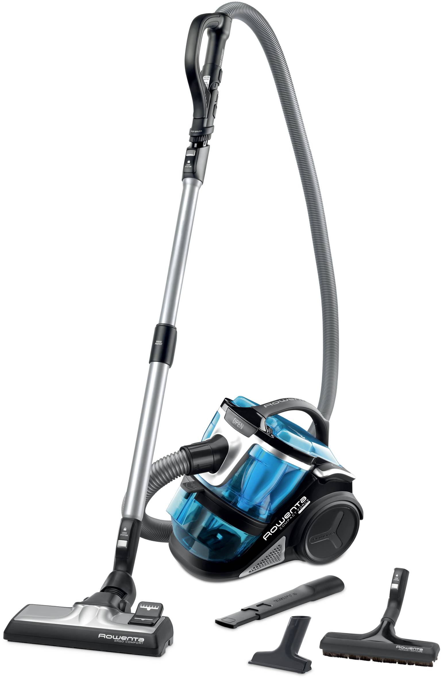 Compact Force Cyclonic noir/bleu