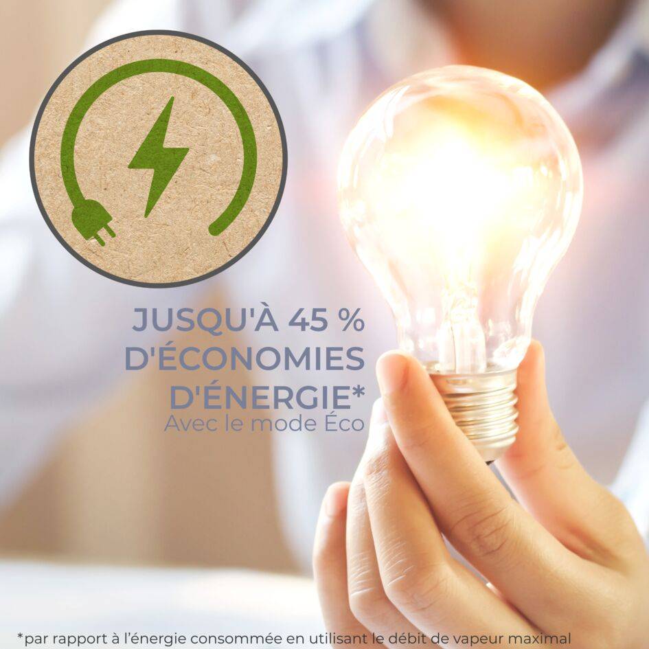 Pro Express ECO, Centrale Vapeur Haute Pression, 7,6 Bars, 140 g/min, Calor