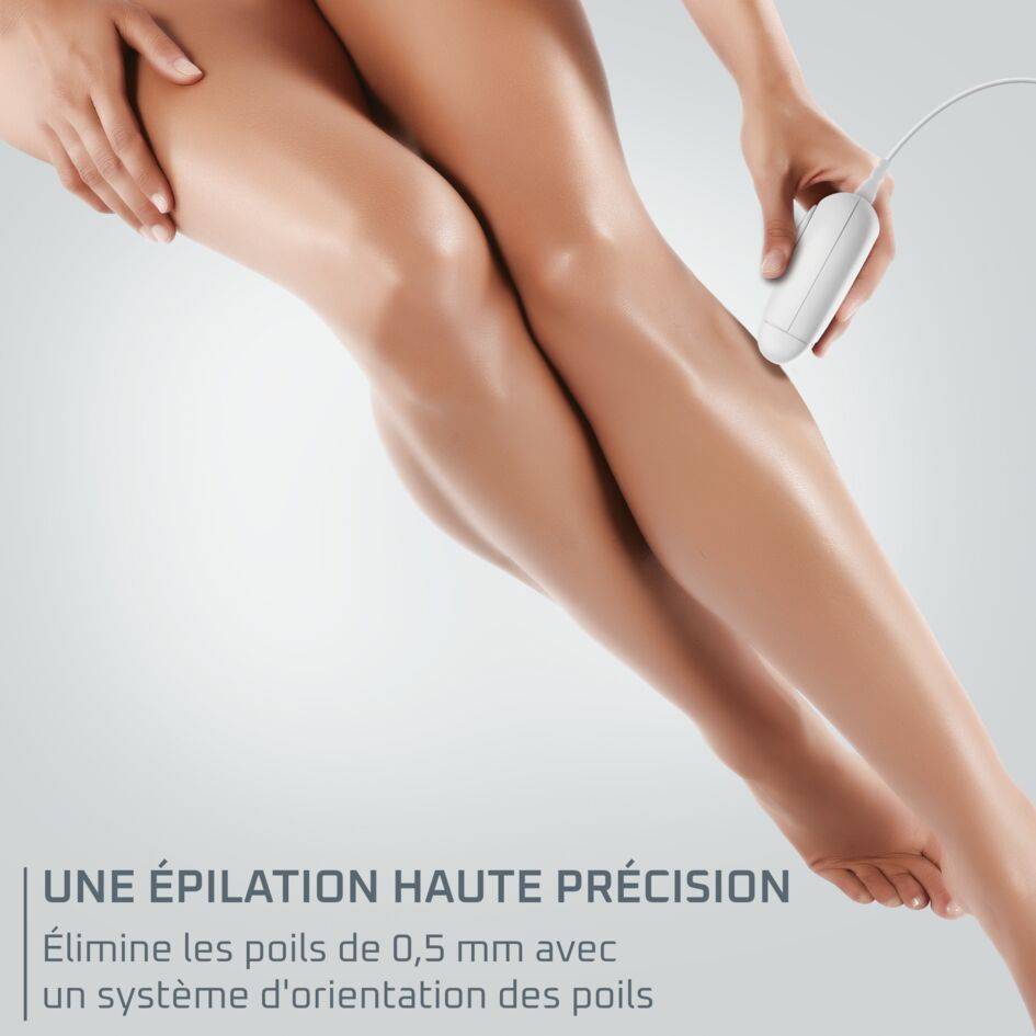 Easy Touch, Epilateur, Haute précision, Système de massage, Ultra compact