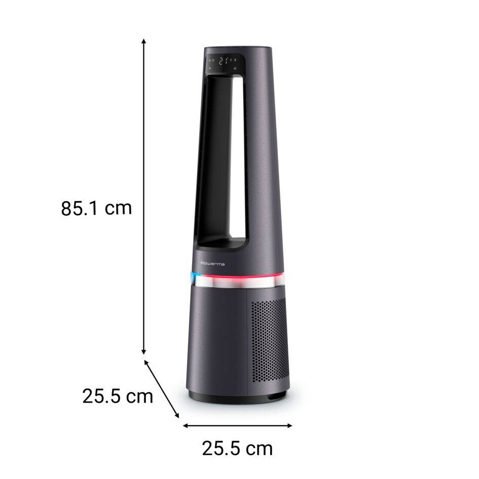 Eclipse 3-en-1 Connect, Purificateur Chauffage Ventilateur, Puissant, 32dB