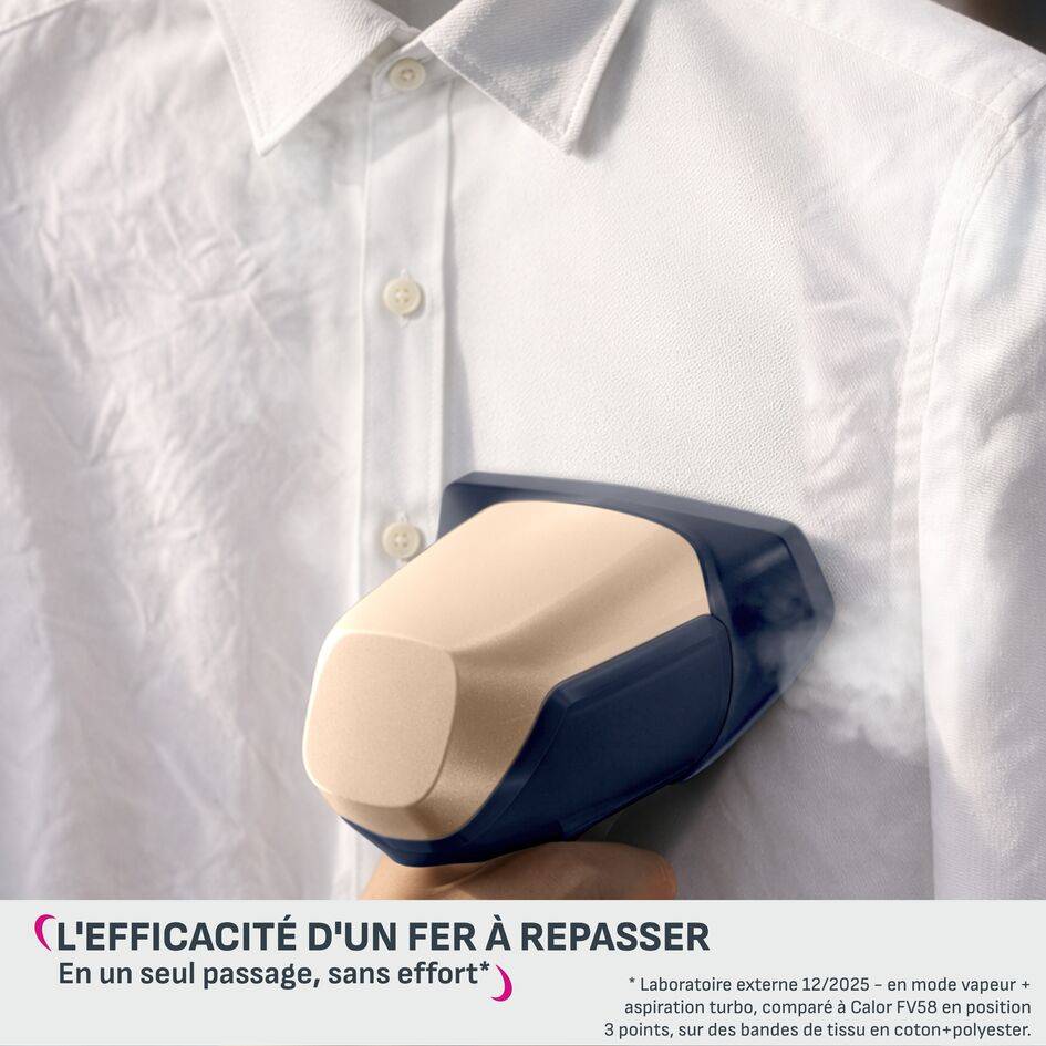 AeroSteam Elite, Défroisseur, Vapeur et aspiration, Résultats d'un fer à repasser, Rapide et facile