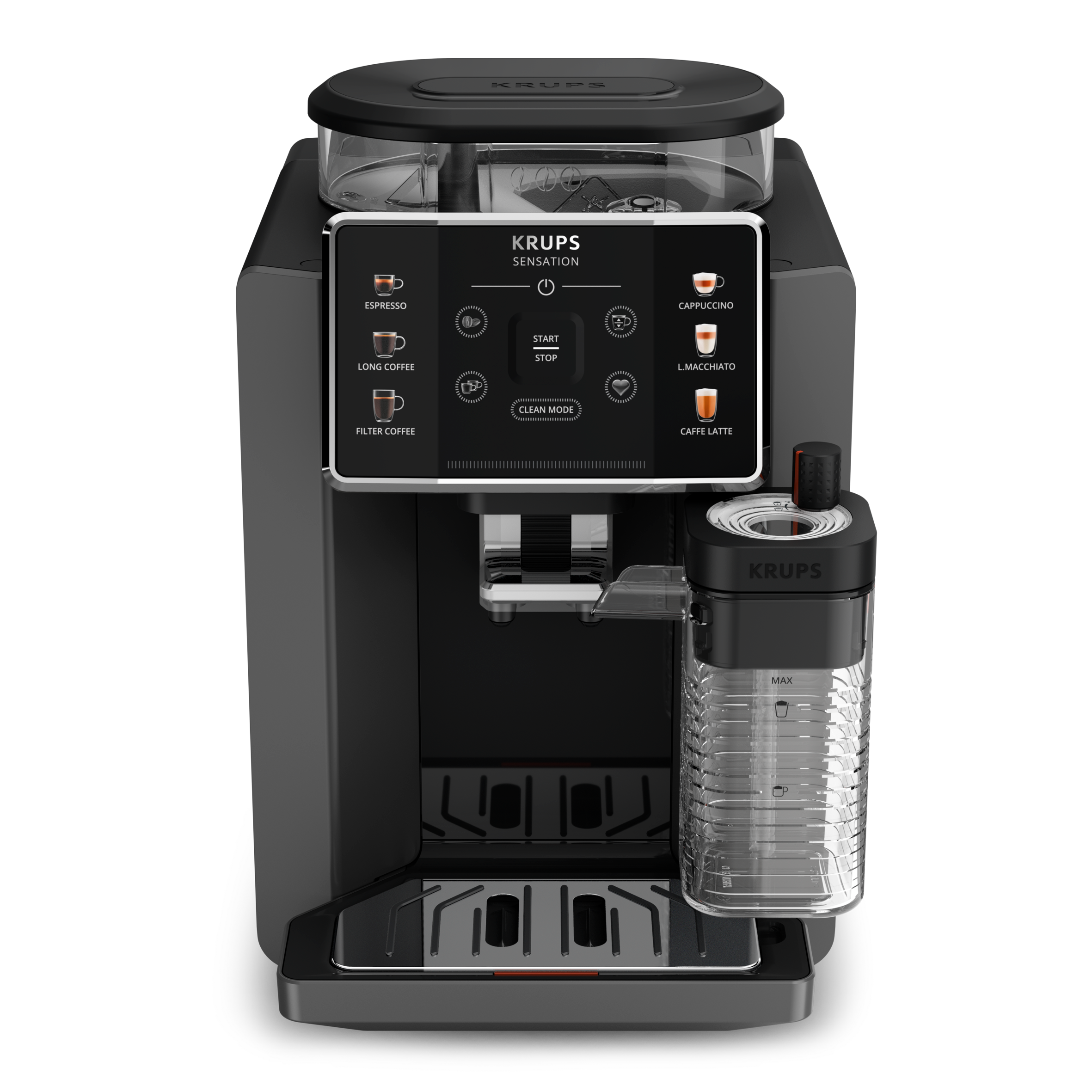 Machine à café grains Sensation Lait M85 GRIS + kit d'accessoires d'entretien