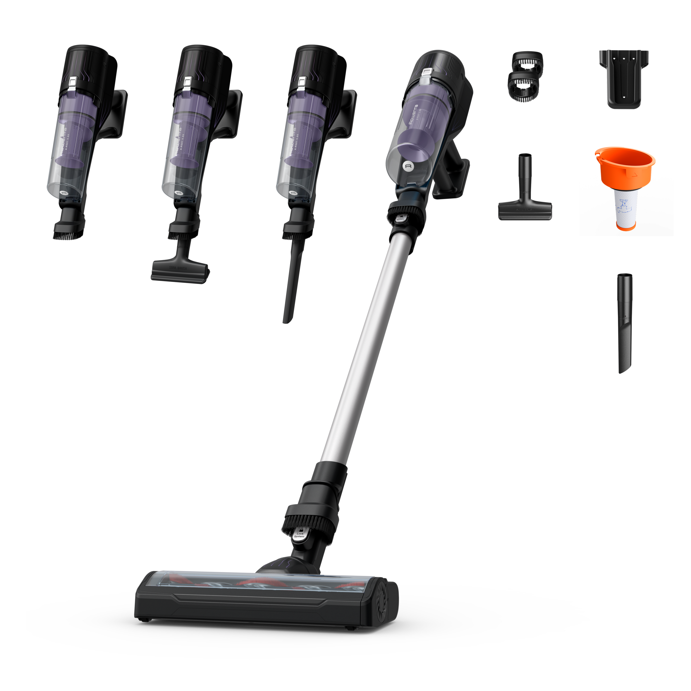 X-Pert 5.80, Aspirateur balai sans fil, Performances de nettoyage efficaces, 150 W, 40 min