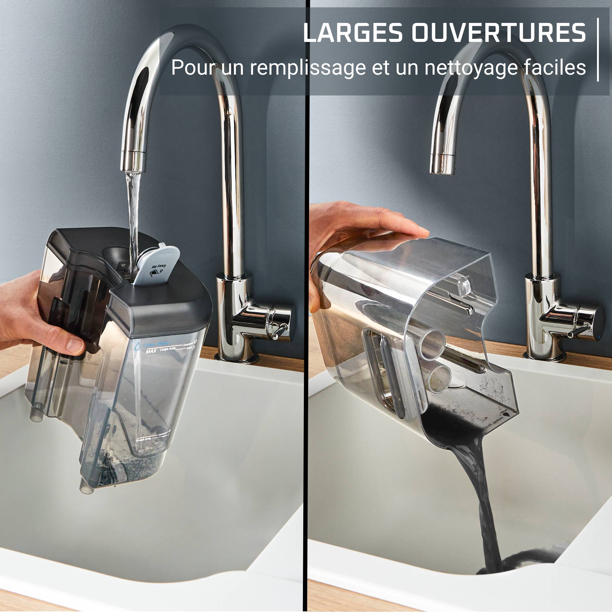 Clean It, Shampouineuse textile, Détacheur nettoyeur efficace contre les taches