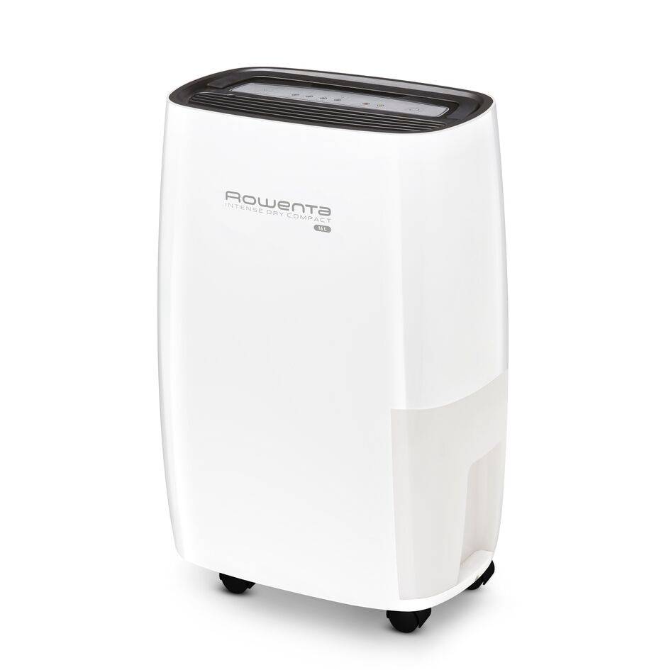 Intense Dry Compact, Déshumidificateur, Performant (16L/jour), Séchage rapide du linge