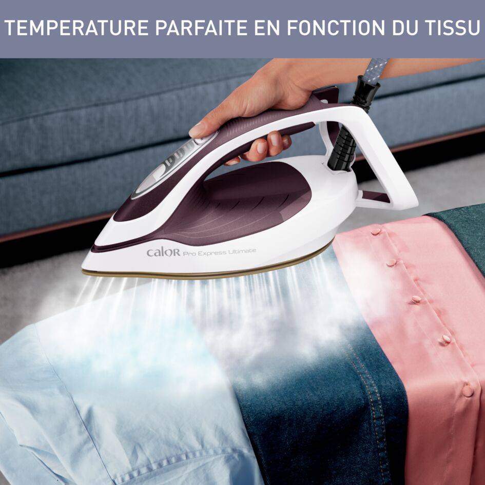 Pro express ultimate, 7,9 bars, Débit vapeur 170g/min, Pressing 600g/min - RECONDITIONNÉ