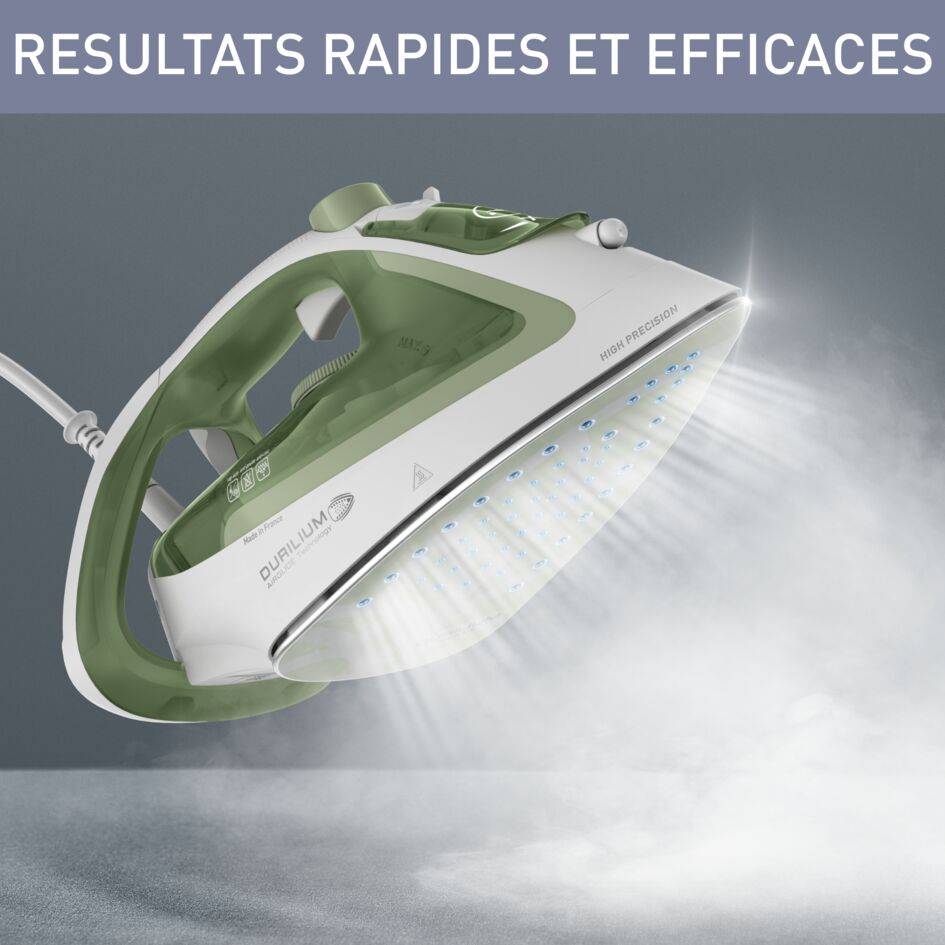 Easygliss Energy, Fer à Repasser Vapeur, 50 g/min, Jusqu'à 30 % d'économie d'énergie, Calor