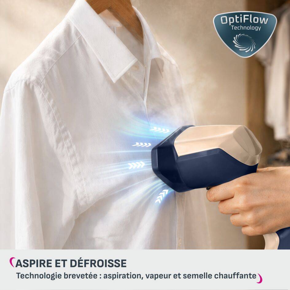 AeroSteam Elite, Défroisseur, Vapeur et aspiration, Résultats d'un fer à repasser, Rapide et facile