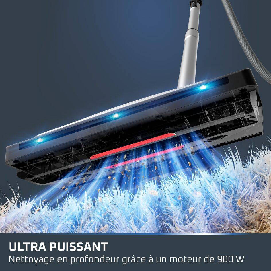 Silence Force 12 Smart, Aspirateur aves sac, Puissant, Ultra silencieux, Modèle animal