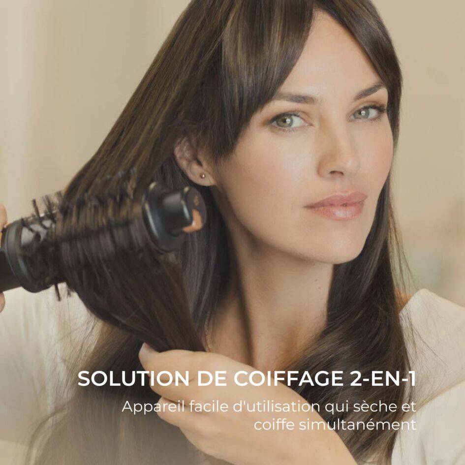 Virtuose, Brosse Soufflante Rotative, Coiffage et Séchage Simultanés, Calor