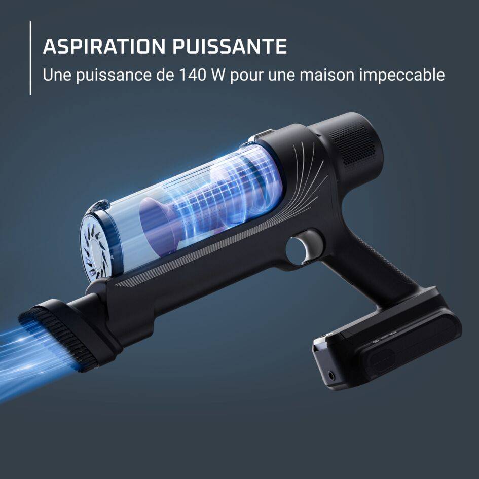 X-Pert 7.60, Aspirateur balai sans fil, 140 W, Jusqu'à 45 min