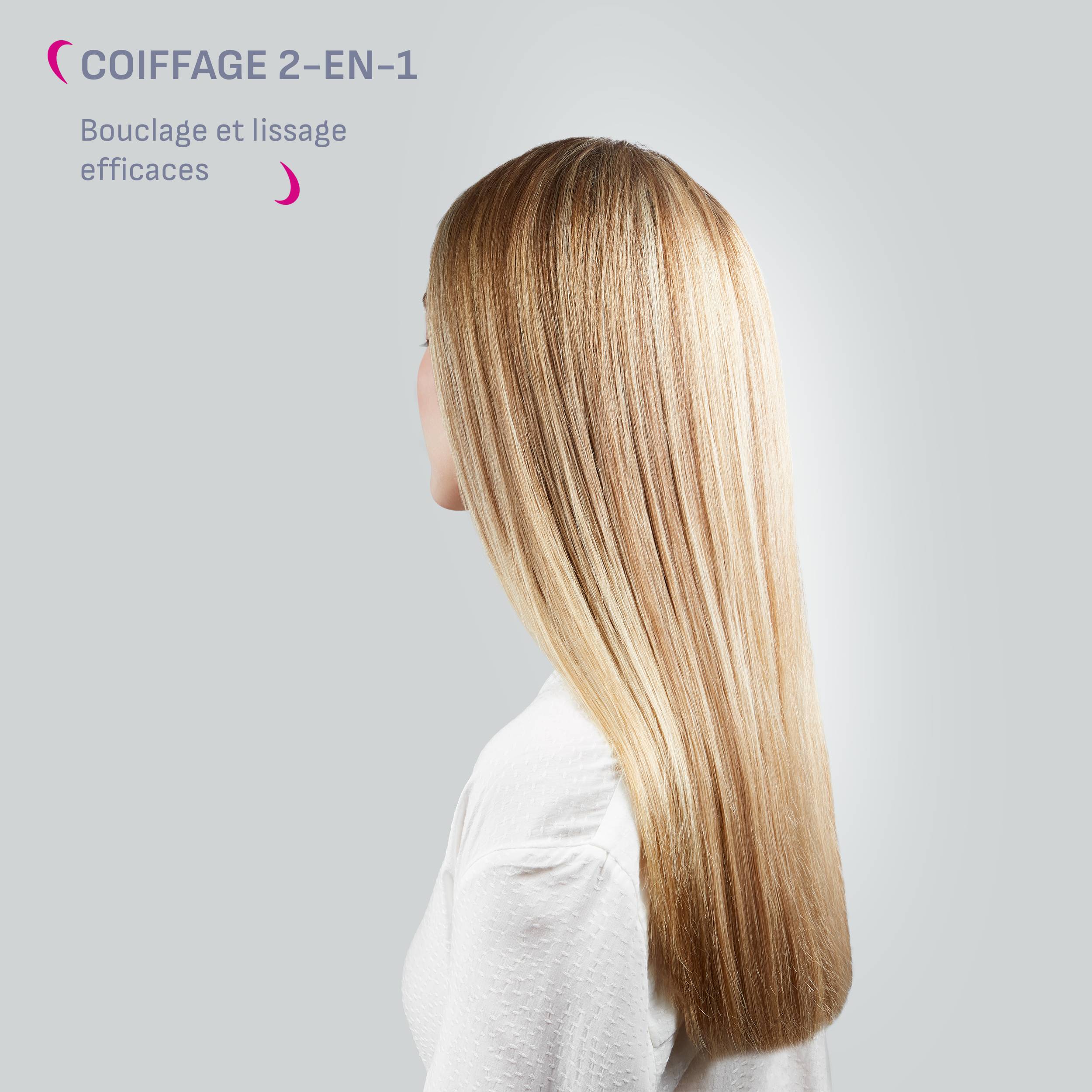 Thermoglide, Lisseur, Lissage et boucles, Glisse parfaite, Brillance, Calor